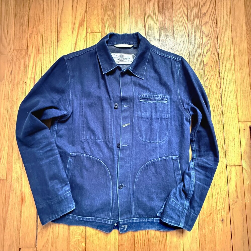Rogue Territory Selvedge Denim Supply Jacket Size Large